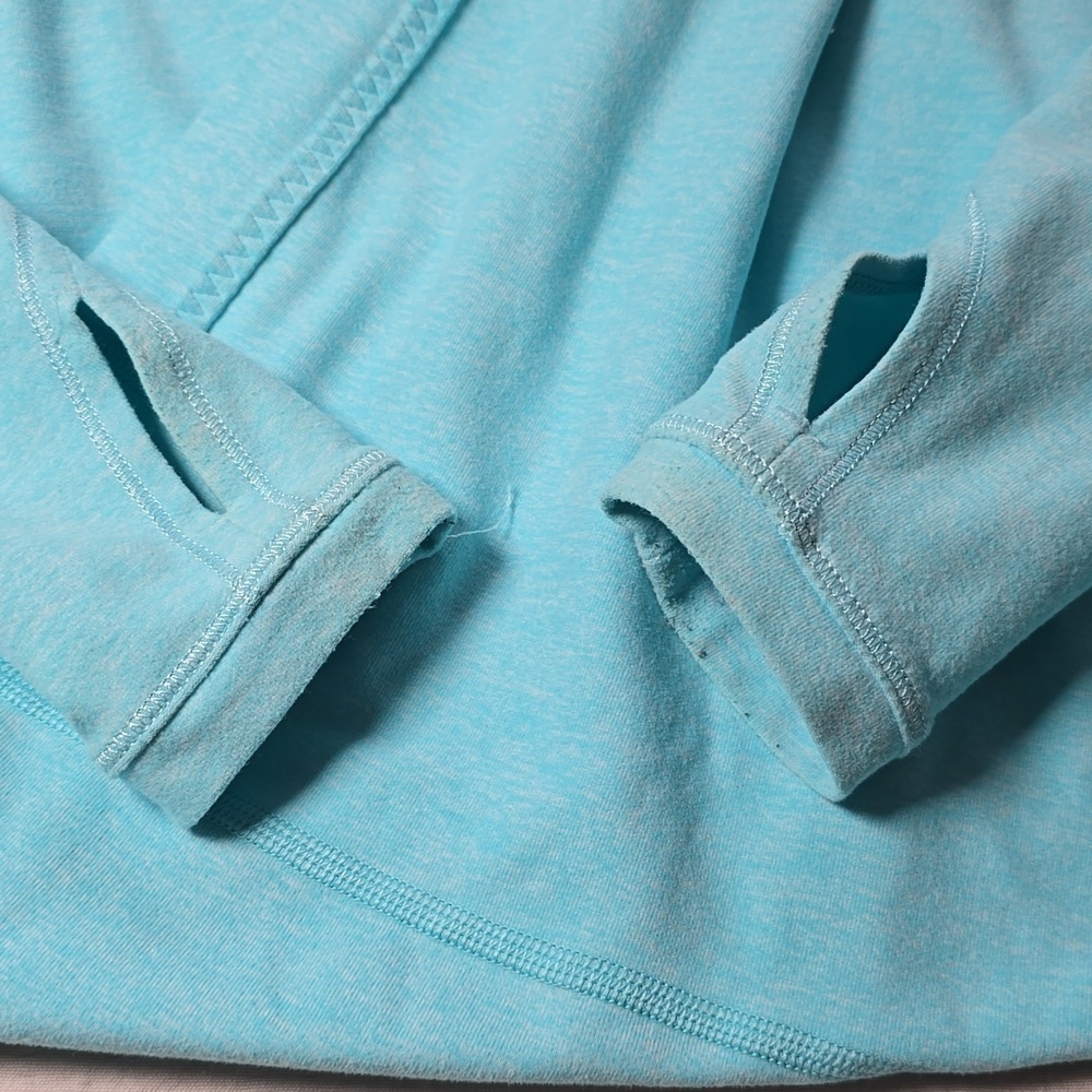 Ivivva by Lululemon Four Count Shrug Aqua Girls Size 10 - (See Condition Notes) - Picture 4 of 12